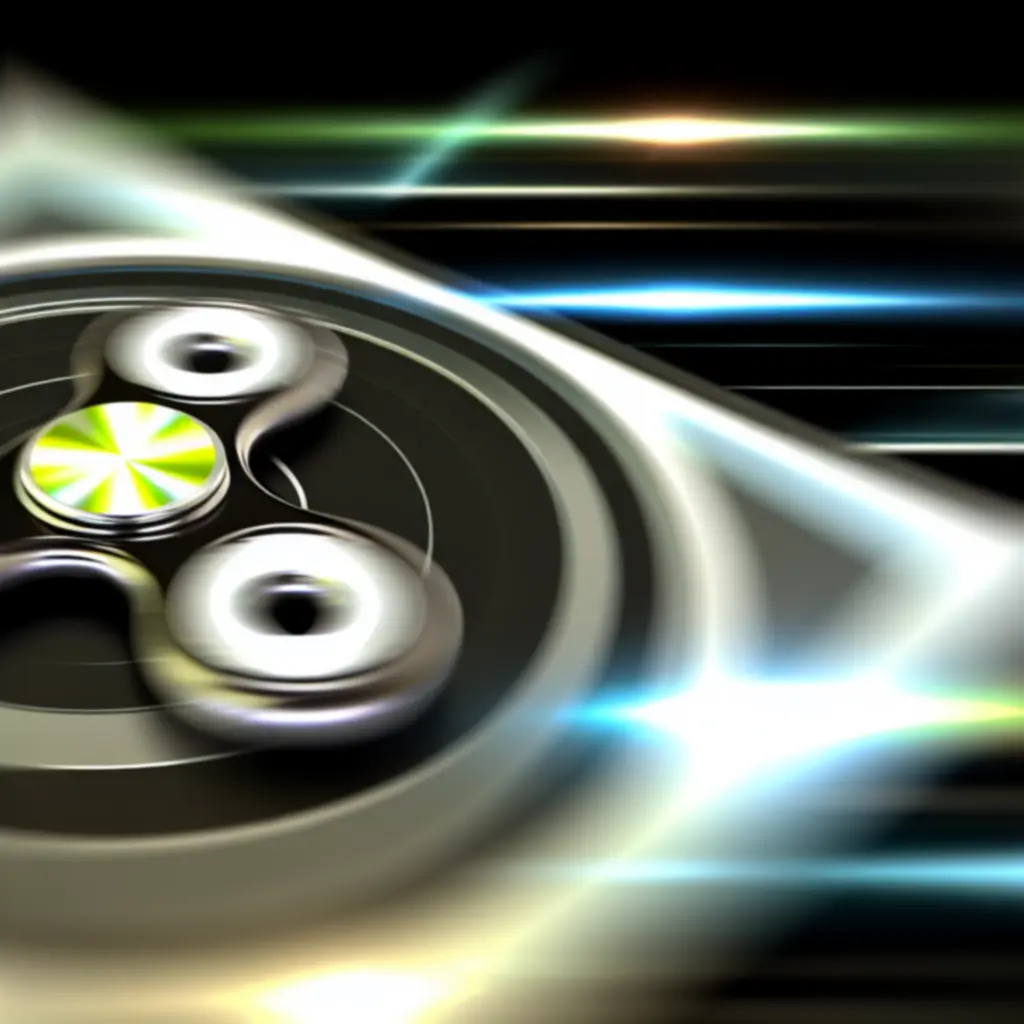 Spinning demo illusztráció, amely a Draw Finger Spinner fizikai működését mutatja