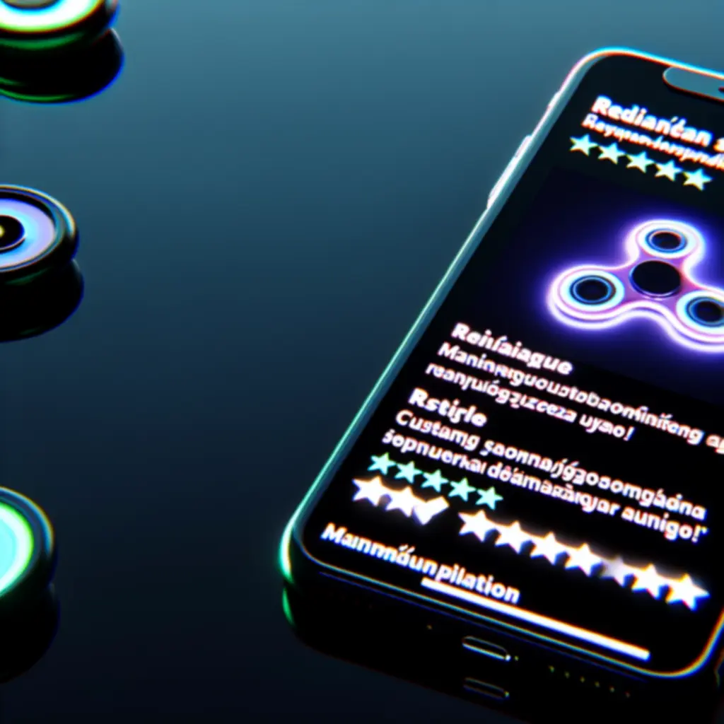 Magyar nyelvű felhasználói értékeléseket megjelenítő mobilfelület a Draw Finger Spinner játékhoz